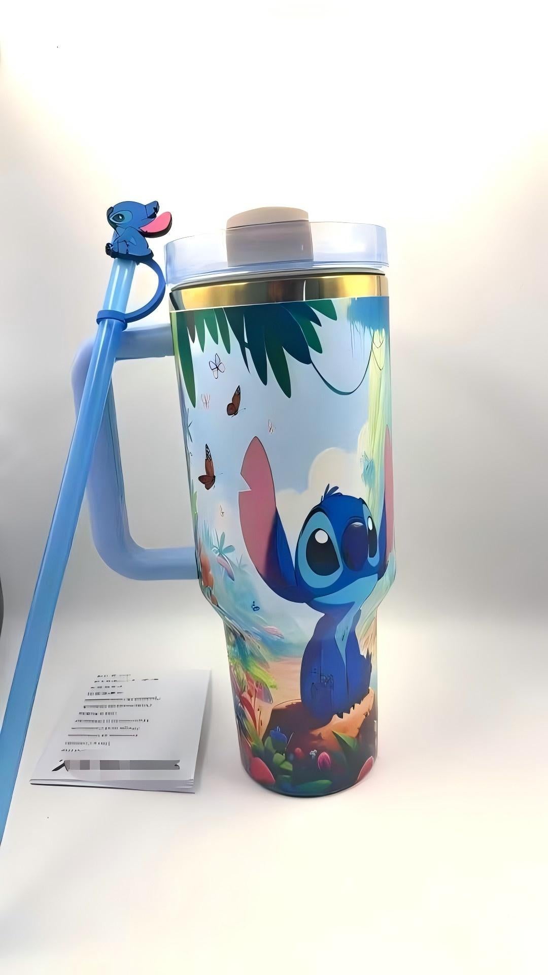 🔥Stitch Insulated Tumble Gift Box 40OZ Include Straw and Topper