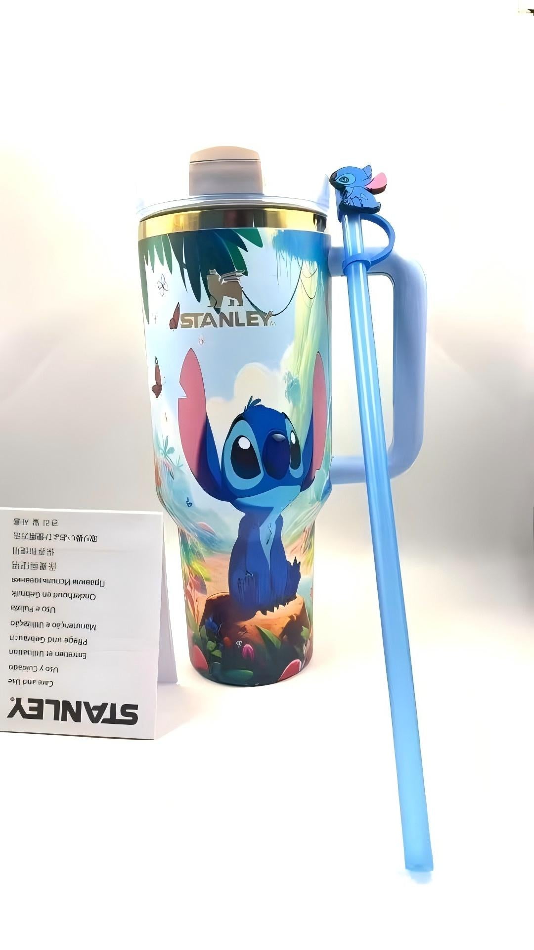 🔥Stitch Insulated Tumble Gift Box 40OZ Include Straw and Topper