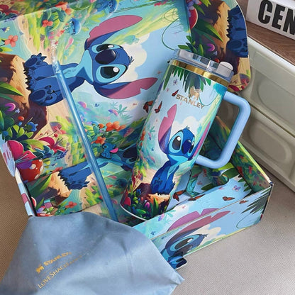 🔥40oz Stitch Tumbler Gift Box 🚢Free Shipping